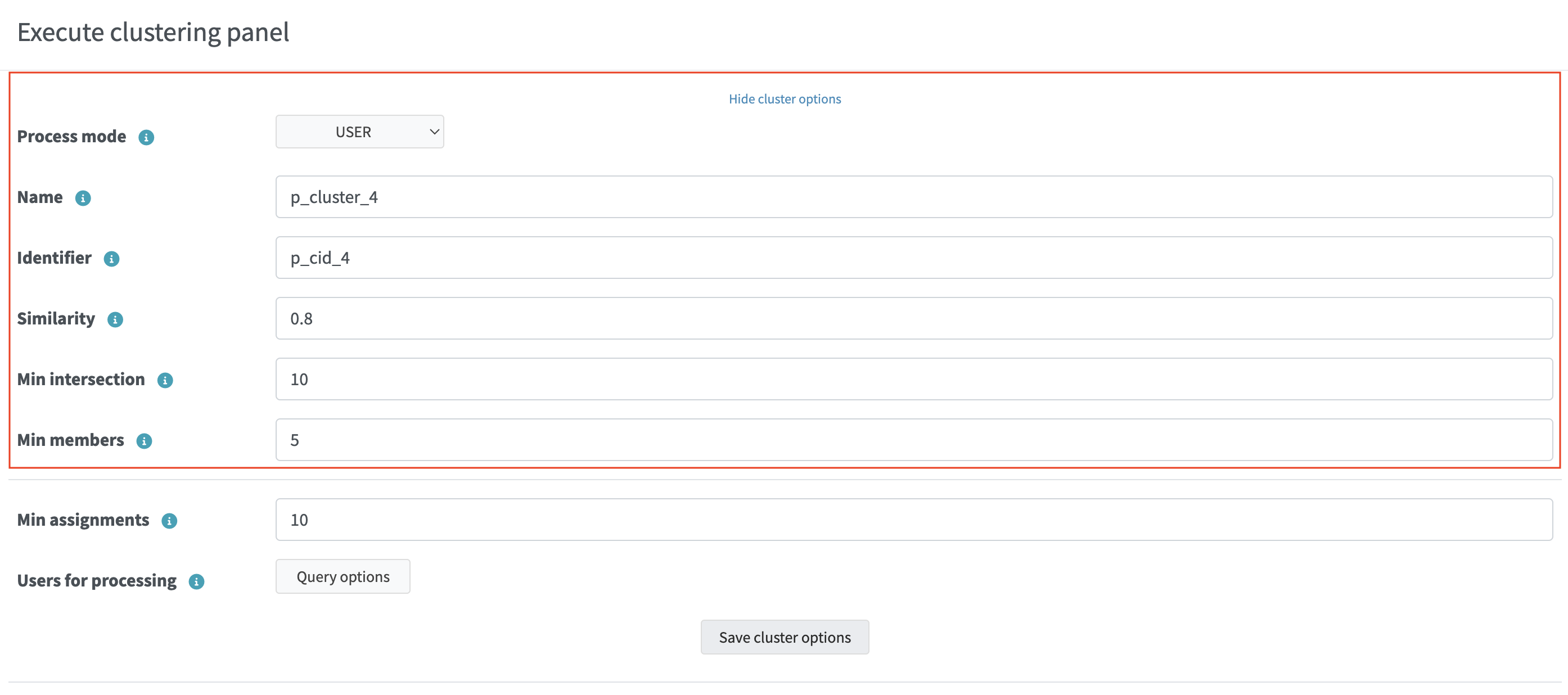 Role mining location