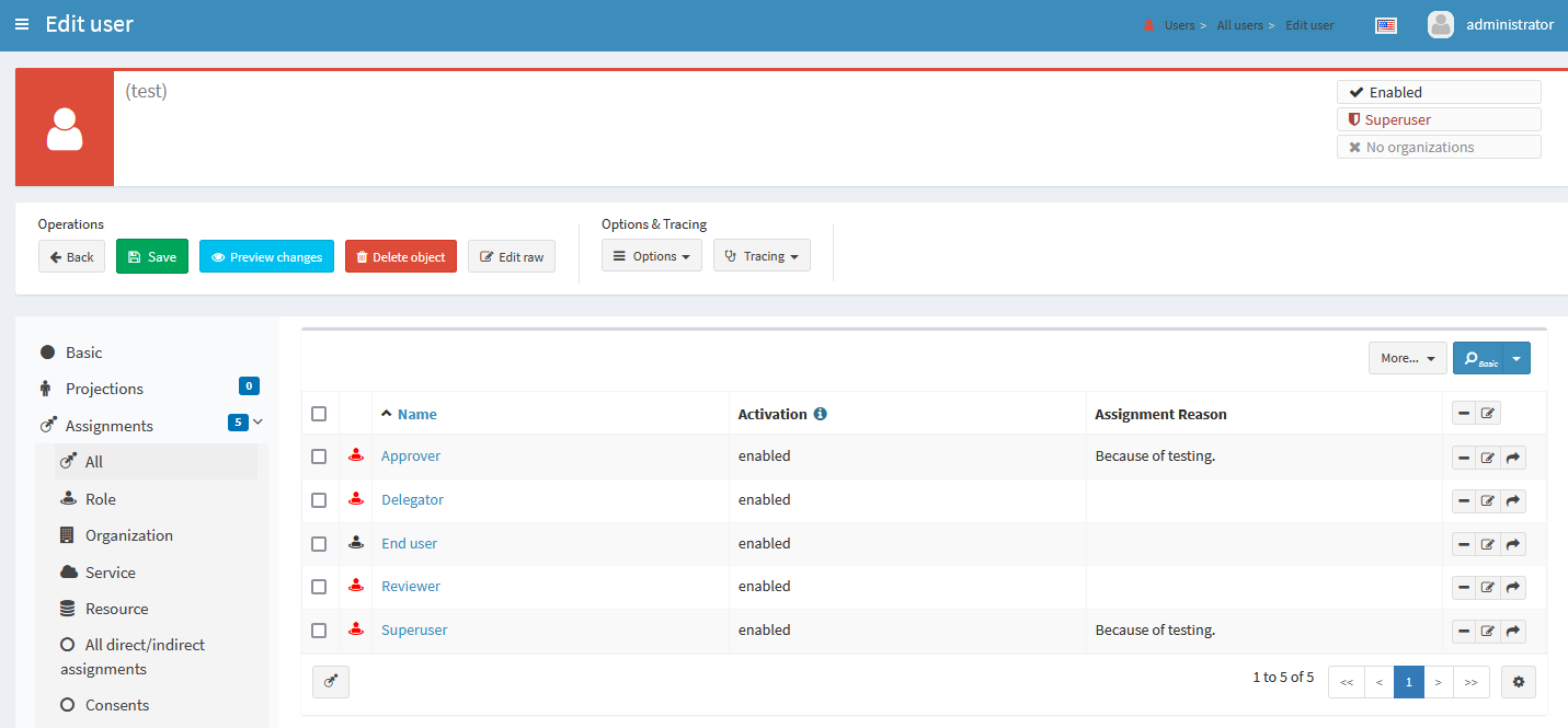 Assignments with additional column