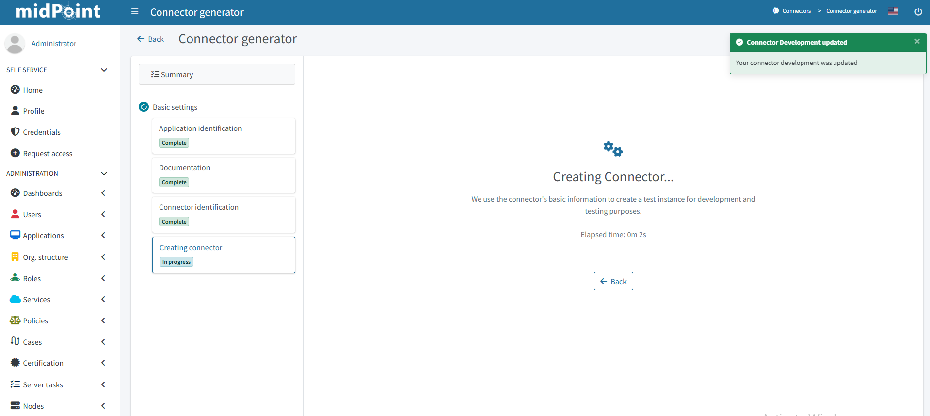 i con gen creating connector