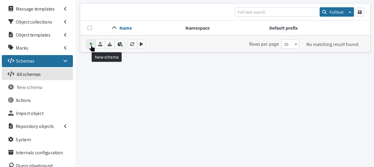 New schema extension entry point